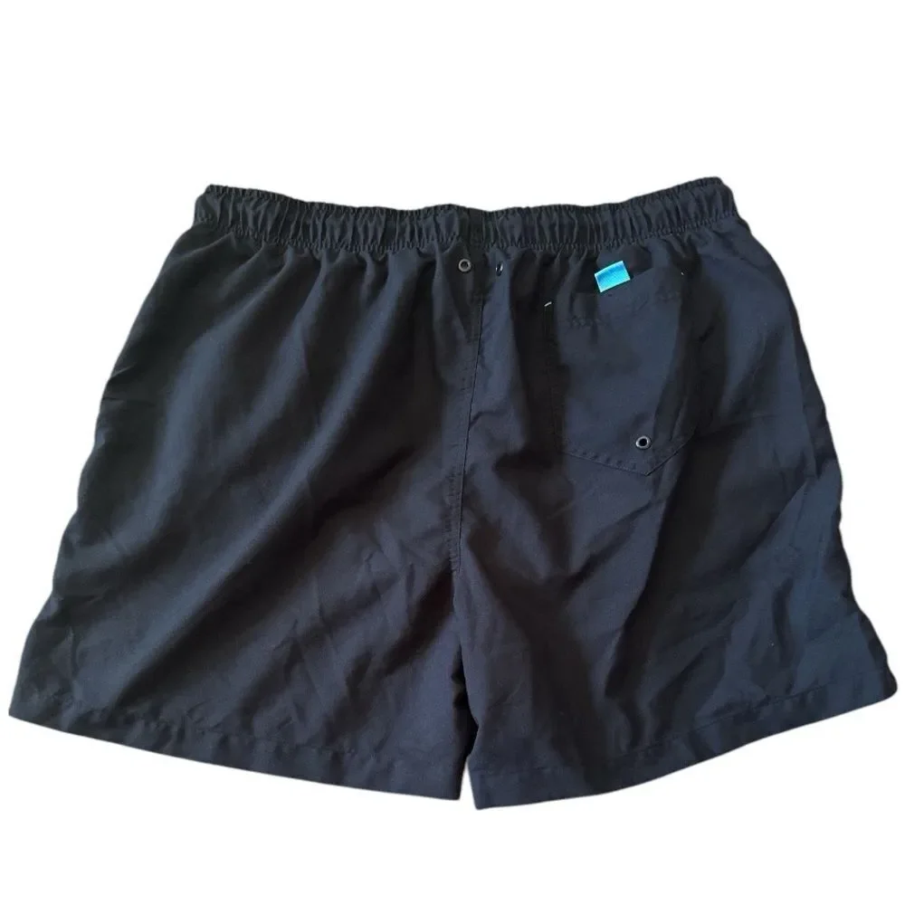 Laguna Swim Shorts Size XXL Lined Elastic Tie Waist Beach Bottom